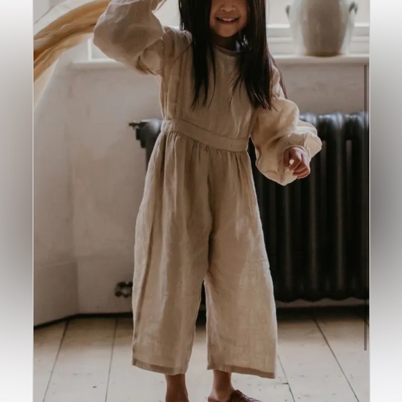 The Simple Folk - Linen Jumpsuit - Picture 5 of 5